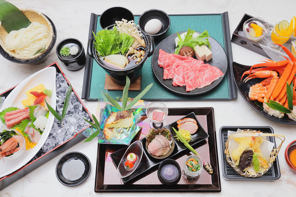 夕食ブッフェ