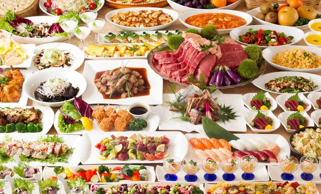 عشاء بوفيه
